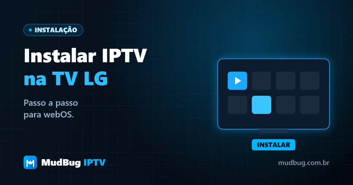 Como instalar IPTV na TV LG: LG Content Store aberta na tela da TV — MudBug IPTV